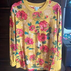 Sundance Vibrant Floral Knit Top